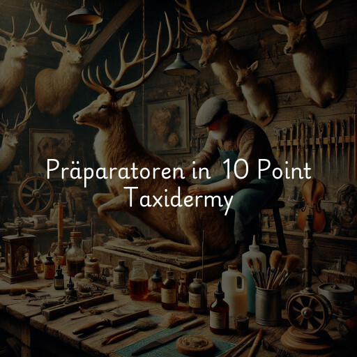 Präparatoren in 10 Point Taxidermy