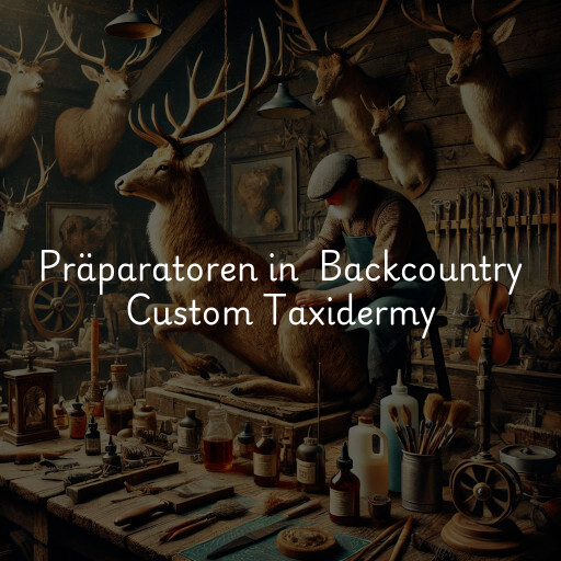 Präparatoren in Backcountry Custom Taxidermy