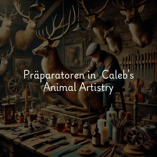 Präparatoren in Caleb's Animal Artistry