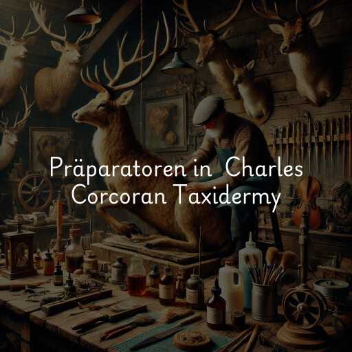 Präparatoren in Charles Corcoran Taxidermy