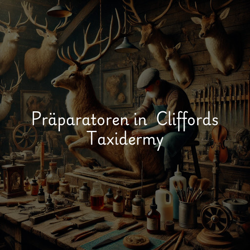 Präparatoren in Cliffords Taxidermy