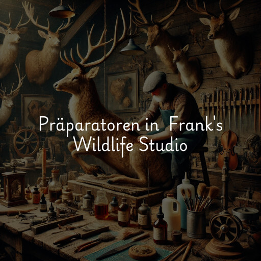 Präparatoren in Frank's Wildlife Studio