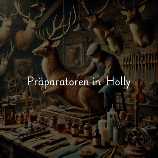 Präparatoren in Holly