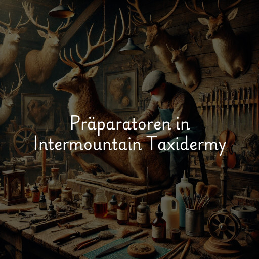 Präparatoren in Intermountain Taxidermy & Worldwide Adventures