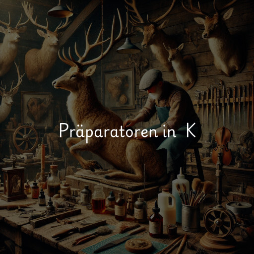 Präparatoren in K & K Taxidermy