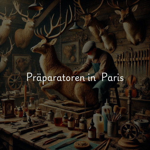 Präparatoren in Paris