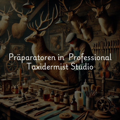 Präparatoren in Professional Taxidermist Studio