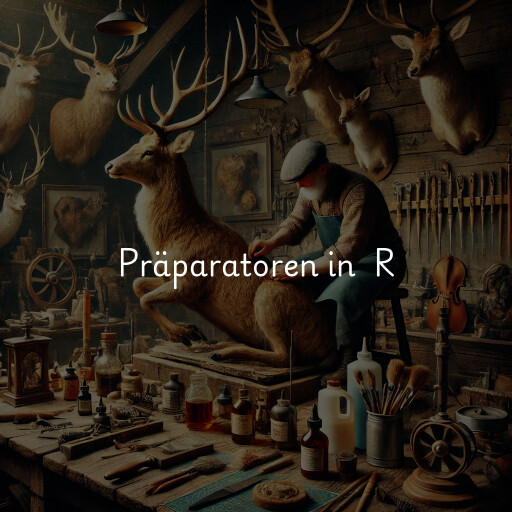 Präparatoren in R & R Taxidermy