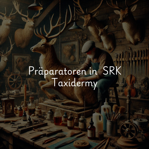 Präparatoren in SRK Taxidermy