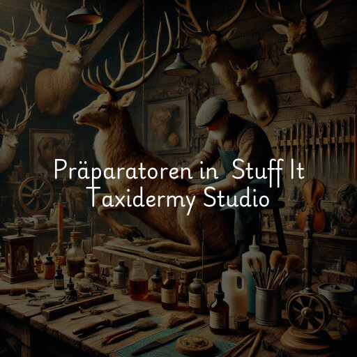 Präparatoren in Stuff It Taxidermy Studio