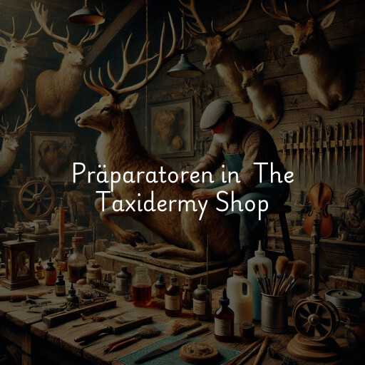 Präparatoren in The Taxidermy Shop