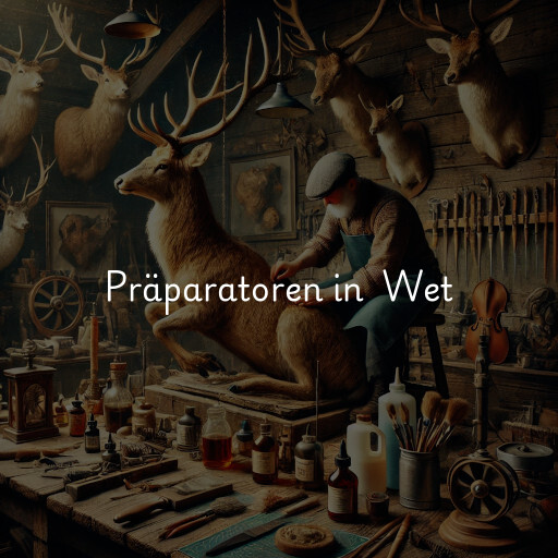 Präparatoren in Wet & Wild Taxidermy