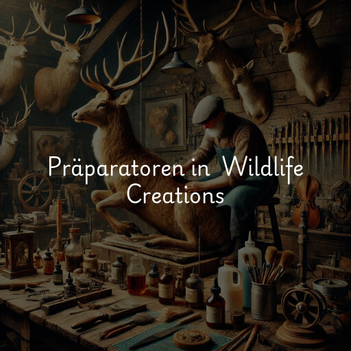 Präparatoren in Wildlife Creations