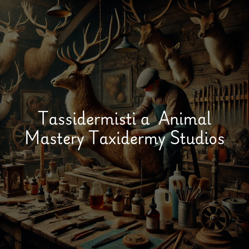 Tassidermisti a Animal Mastery Taxidermy Studios