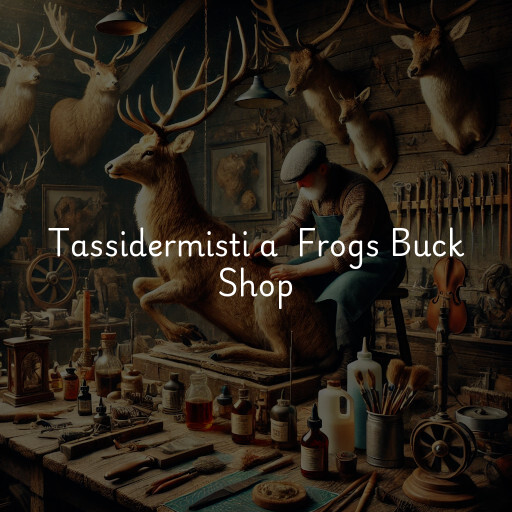 Tassidermisti a Frogs Buck Shop