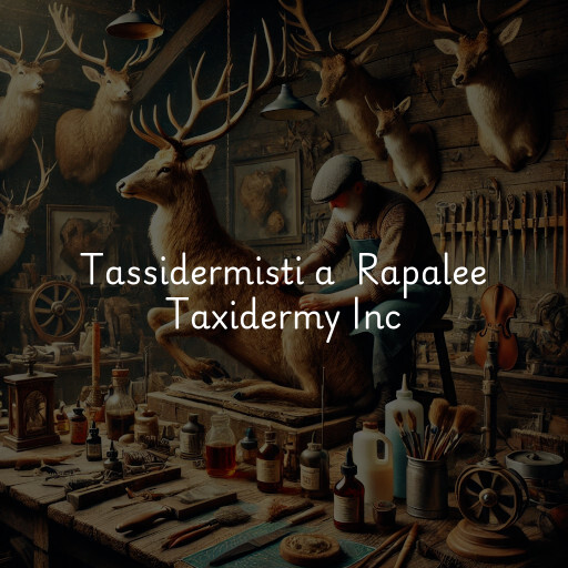 Tassidermisti a Rapalee Taxidermy Inc