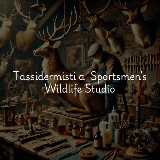 Tassidermisti a Sportsmen's Wildlife Studio