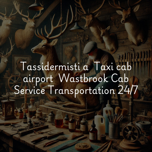 Tassidermisti a Taxi cab airport  Wastbrook Cab Service Transportation 24/7