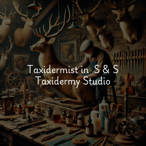 Taxidermist at  S & S Taxidermy Studio