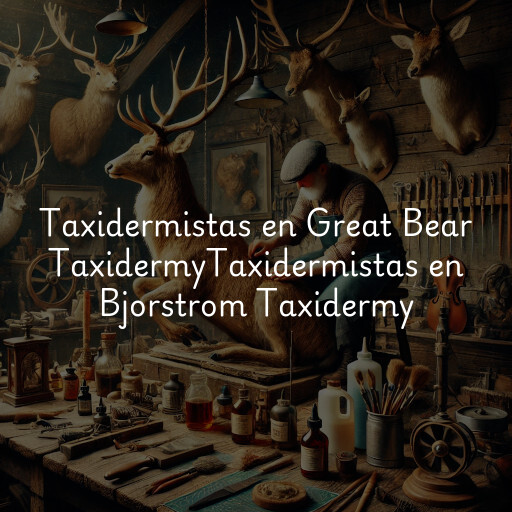 Taxidermistas en