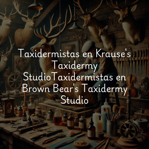 Taxidermistas en