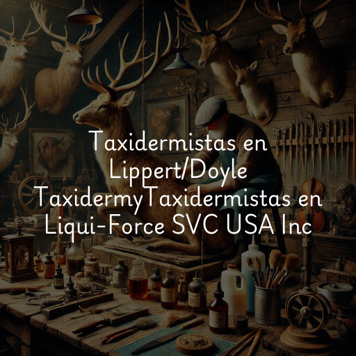 Taxidermistas en