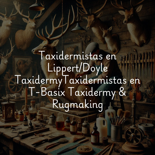 Taxidermistas en